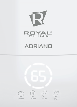 Ультразвуковой увлажнитель Royal Clima RUH-AD300/4.8E-WG (WT)